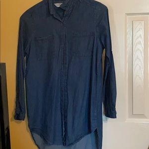 Long Sleeve Denim Dress